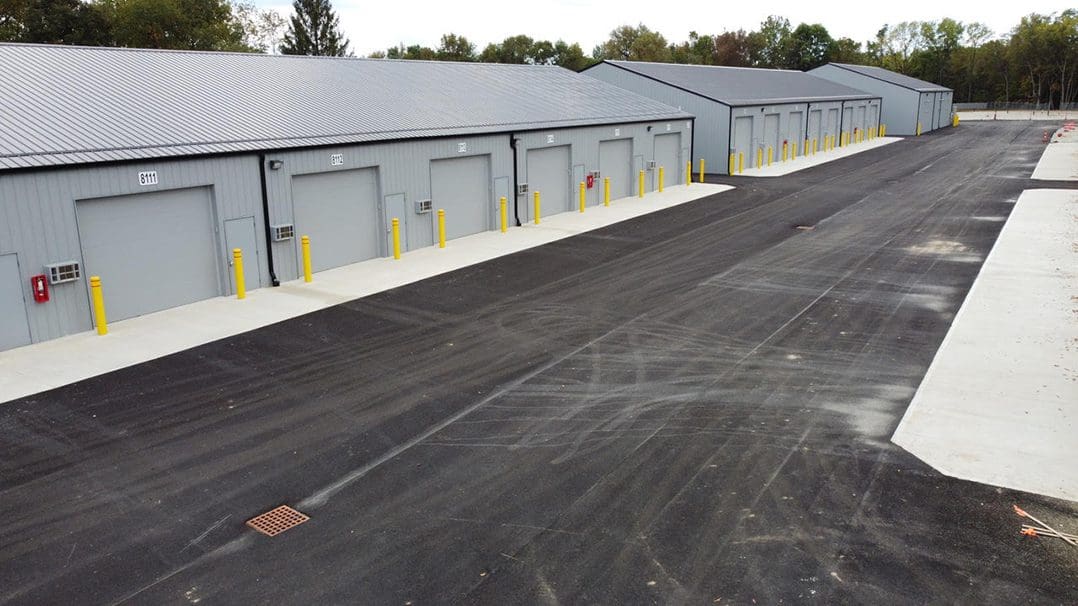 Rental space site exterior in Indiana