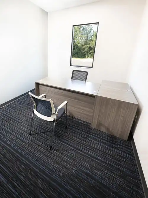 Small office interior