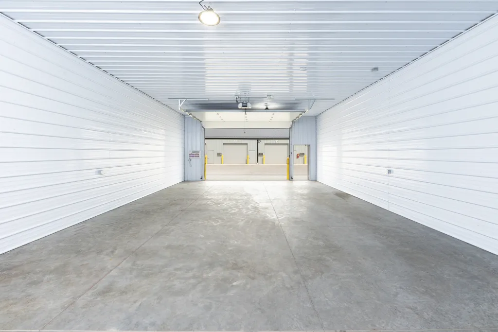 Storage space interior in Lewis Center, Ohio