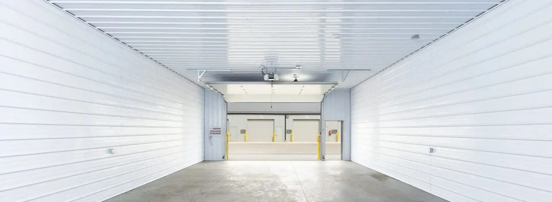 Warehouse space interior in Castleton, Indiana