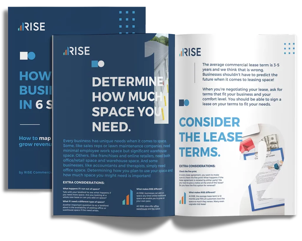 RISE Commercial District leasing guide