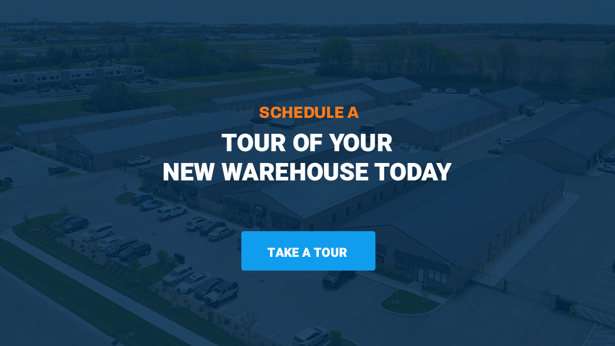 Schedule a tour of your new small warehouse today.