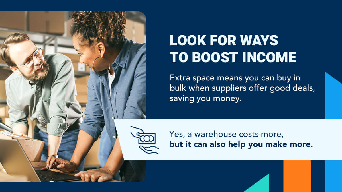 A warehouse rental can help you make more money in your business.